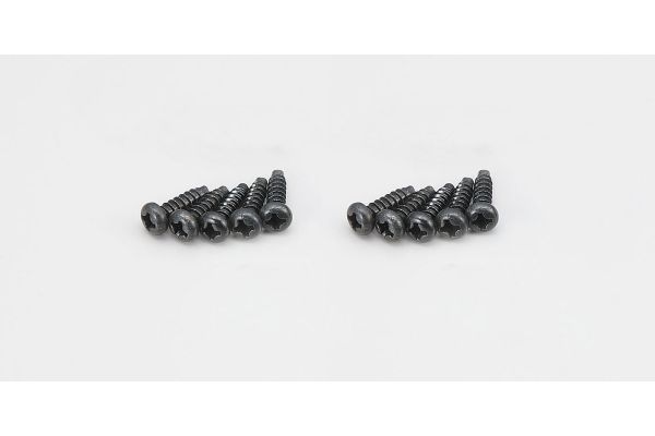 Kyosho 1-S42010TP TP Round Screw(M2x10/10pcs) - BanzaiHobby