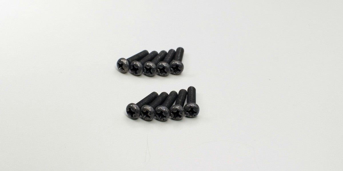 Kyosho 1-S43012 Round Screw(M3x12/10pcs) - BanzaiHobby