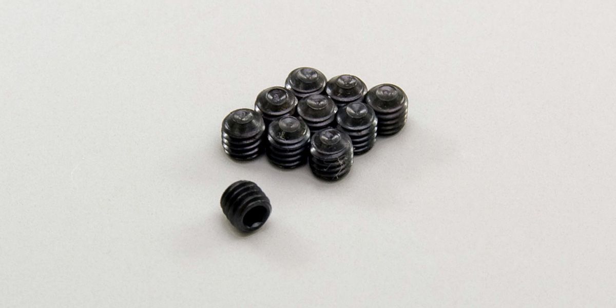 Kyosho 1-S53003 Set Screw(M3x3/10pcs) - BanzaiHobby