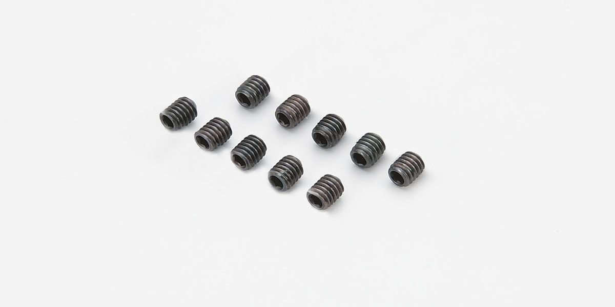 Kyosho 1-S54004 Set Screw(M4x4/10pcs) - BanzaiHobby