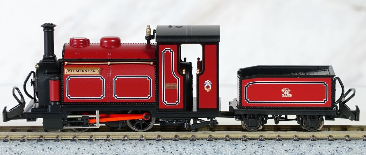 KATO/PECO 51-251C (OO-9) Small England Palmerston MAROON Model Railway Steam Locomotive