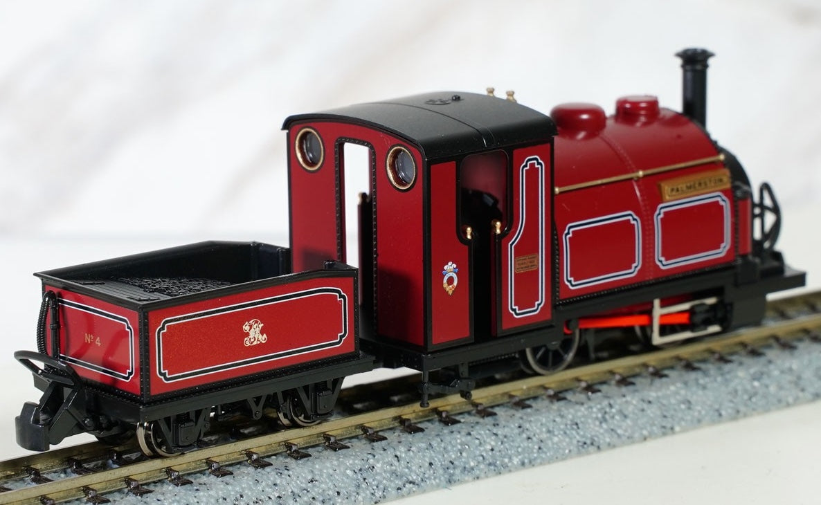 KATO/PECO 51-251C (OO-9) Small England Palmerston MAROON Model Railway Steam Locomotive