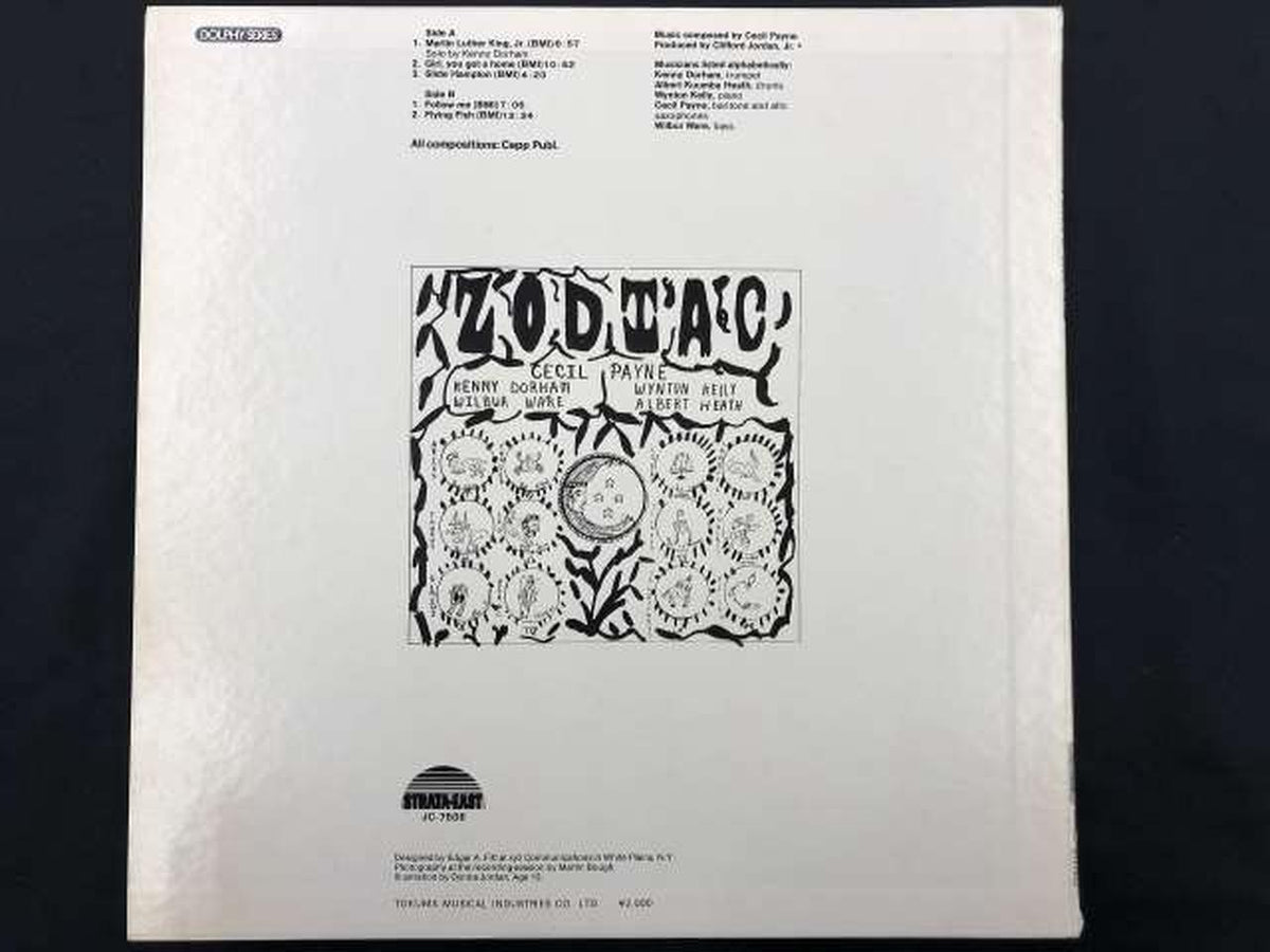 STRATA-EAST JAZZ/fusion: Cecil Payne / Zodiak