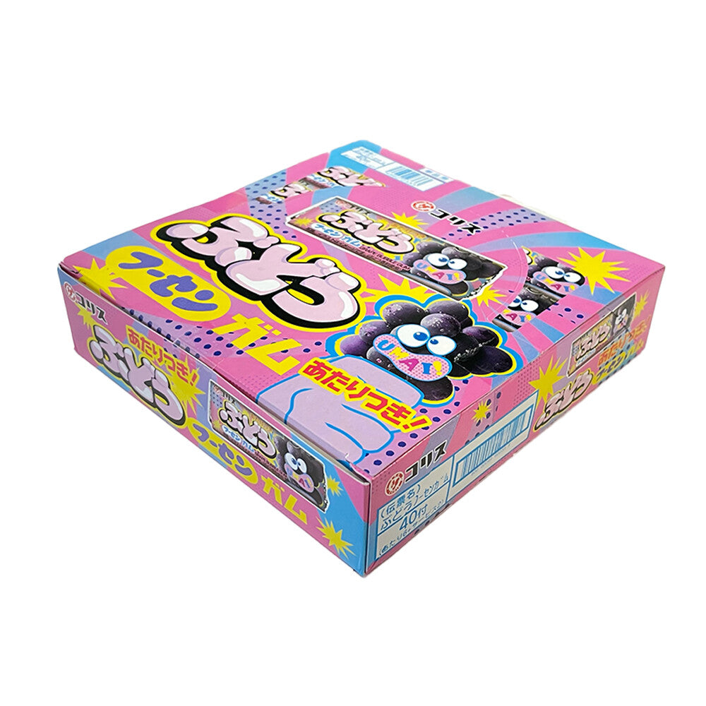 Coris Hoosen Gum - Grapes, 1 box (40 packs)
