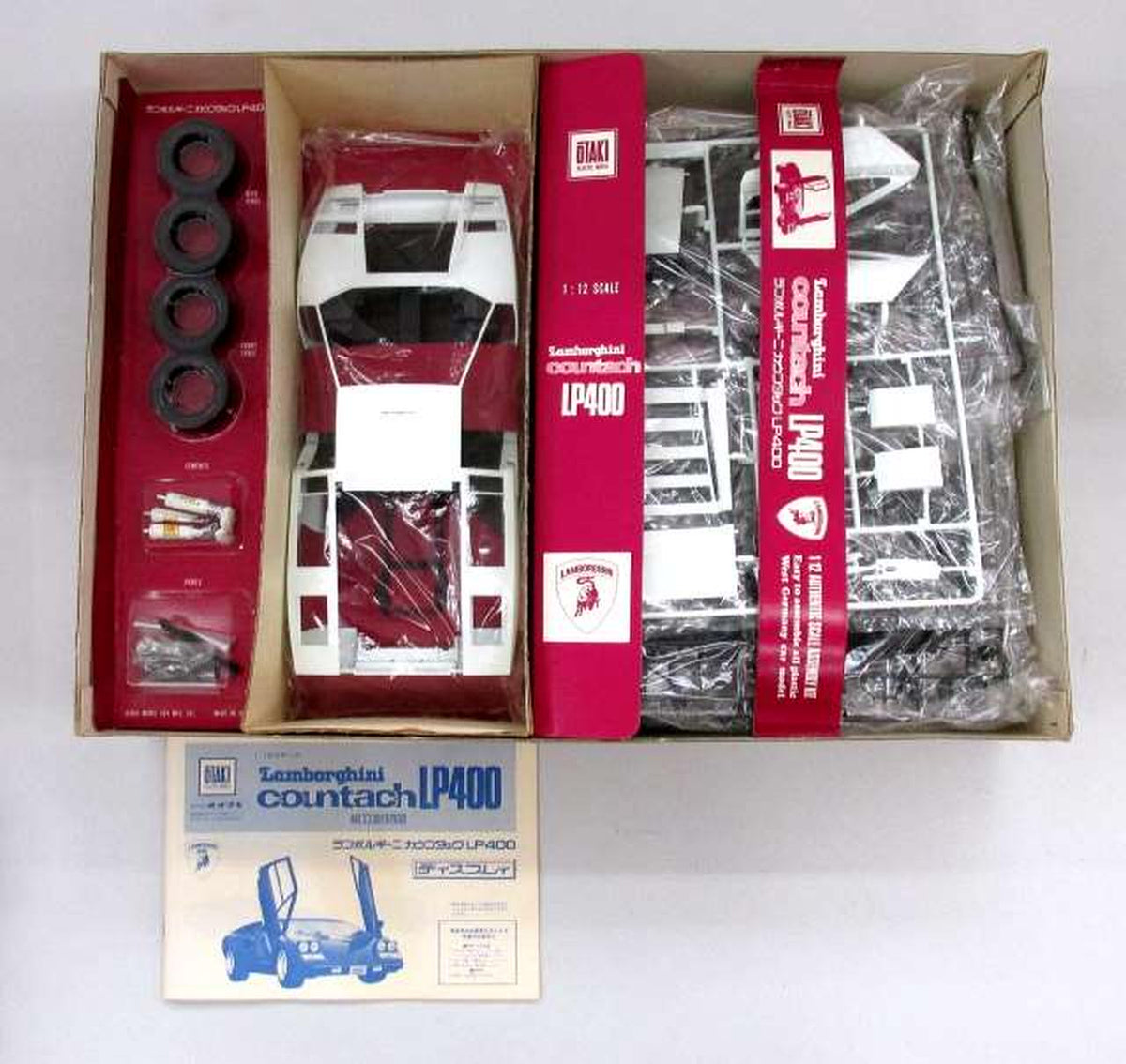 Northern Flycatcher 1/12 Lamborghini Countach LP400 Display Model [OT3-96] - Banzai Thrifting | BanzaiHobby