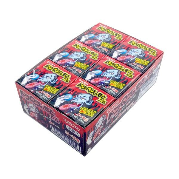 Marukawa Dora Q La's Dracula Gum, 1 box (18 packs)
