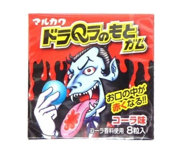 Marukawa Dora Q La's Dracula Gum, 1 box (18 packs)