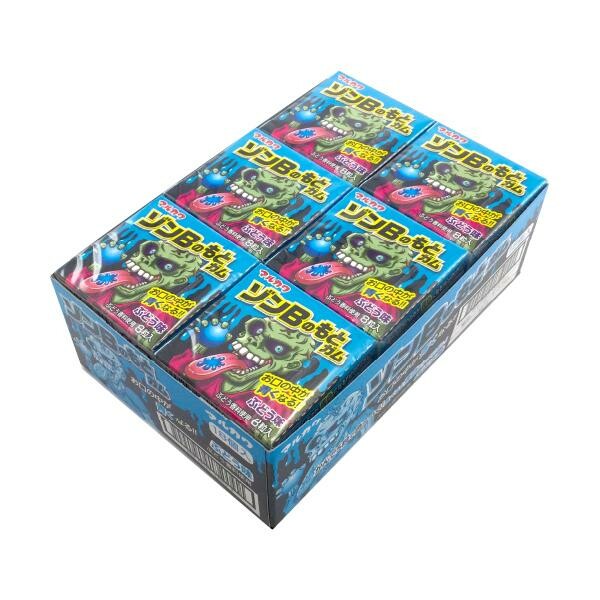 Marukawa ZonB No Moto Gumballs - Grape, 1 box (18 packs)