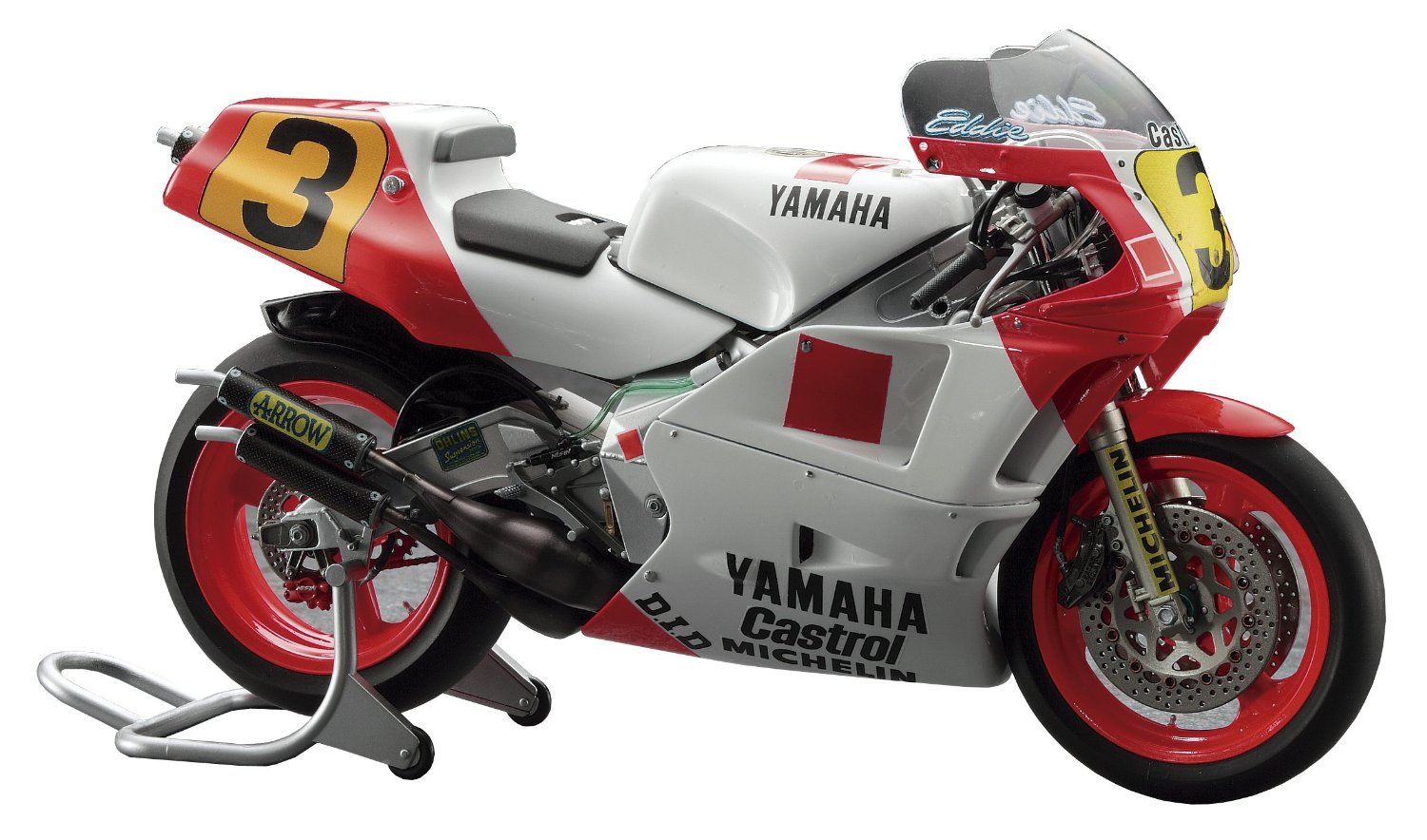 Hasegawa BK3 Yamaha YZR500 0W98 1988 WGP500 Champion 1/12 - BanzaiHobby