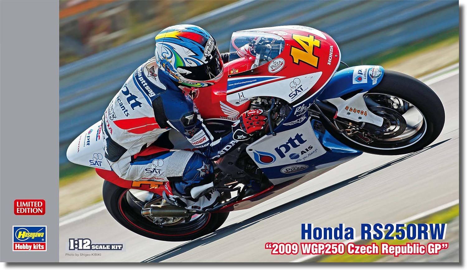 Hasegawa 21757 1/12 Honda RS250RW 2009 WGP250 Plastic Model - BanzaiHobby