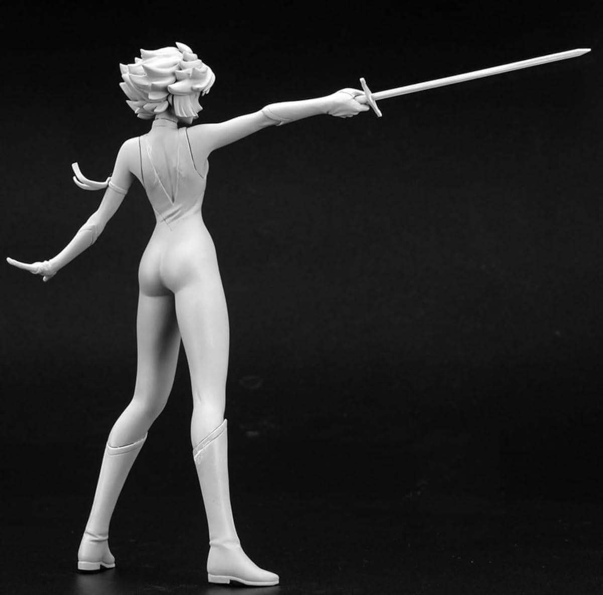 Hasegawa SP581 Cutie Honey 1/12 Scale Unpainted Resin Kit - BanzaiHobby