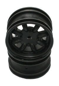 ABC Hobby 24118 REINFORCED TTR (1/12) Wheel BLACK - BanzaiHobby