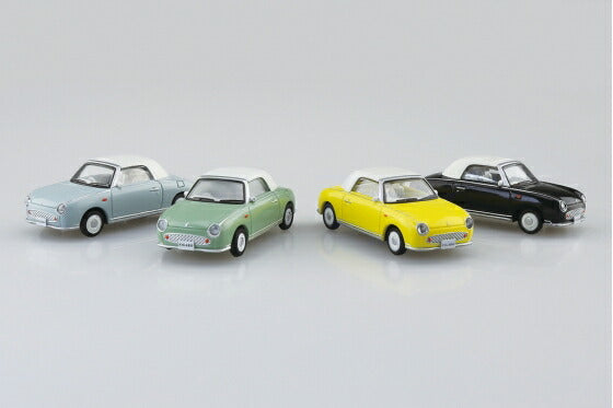 Aoshima 1/64 Nissan Pike Car Collection 1BOX (12 pieces) - BanzaiHobby