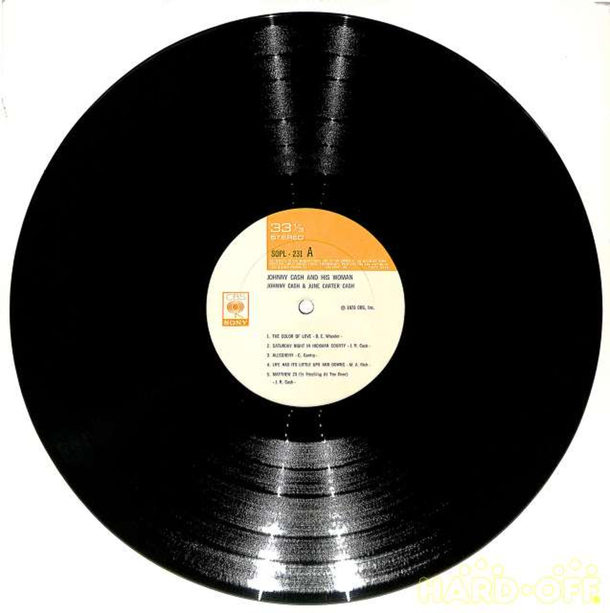 CBS Sony Johnny Cash & June Carter Cash SOPL-231