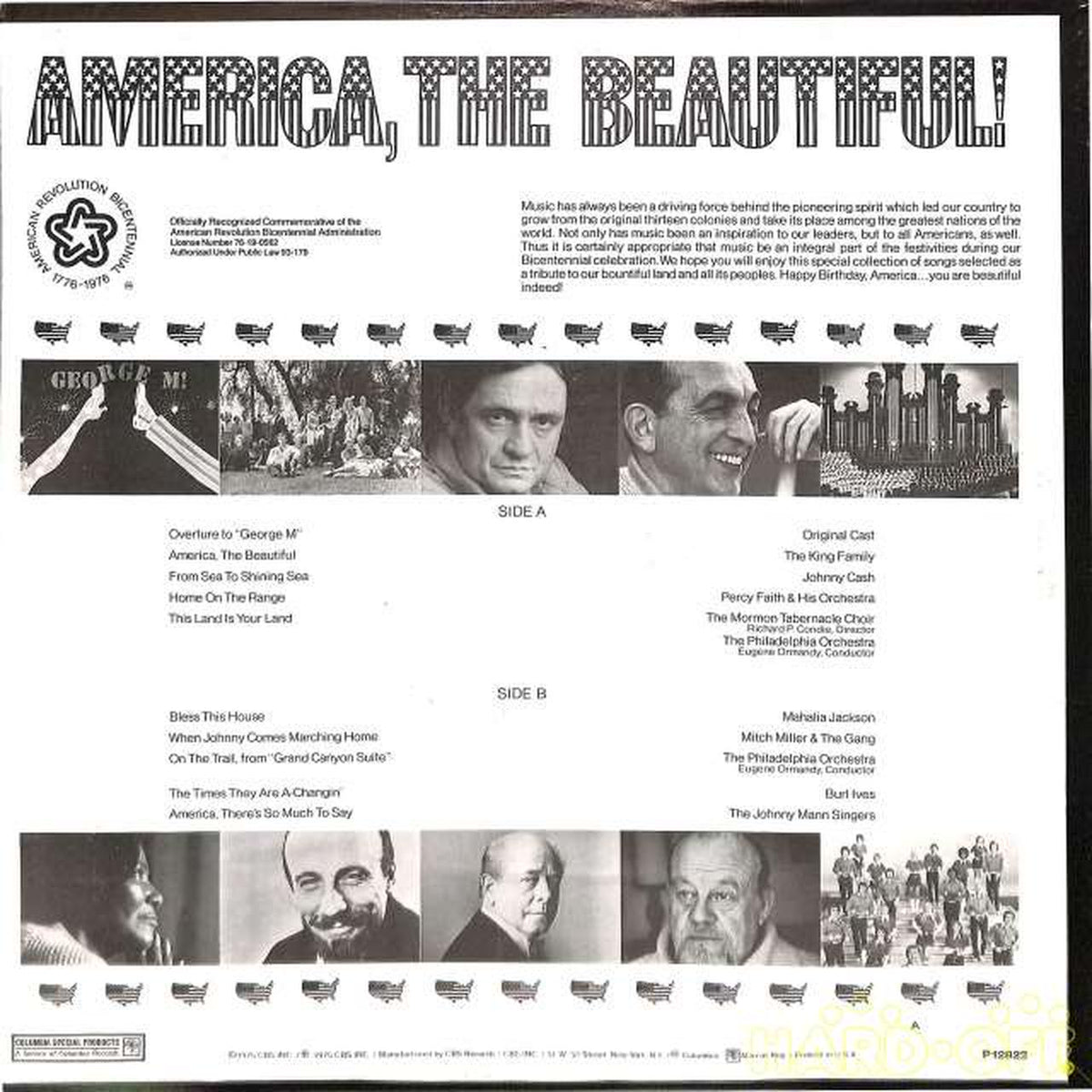 Columbia (imported, US) America, The Beautiful ~ Omnibus P-12822