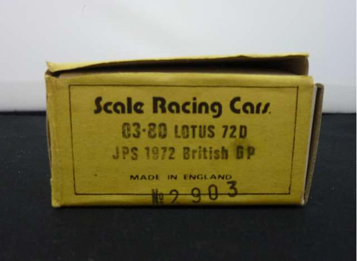 SRC Lotus 72D Metal Kit - Banzai Thrifting | BanzaiHobby