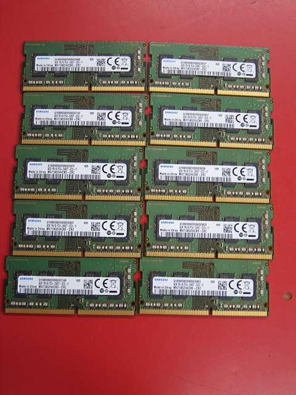 [JUNK] SAMSUNG 4GB 10-piece set Unchecked DDR4 4GB 2400T 10-piece set