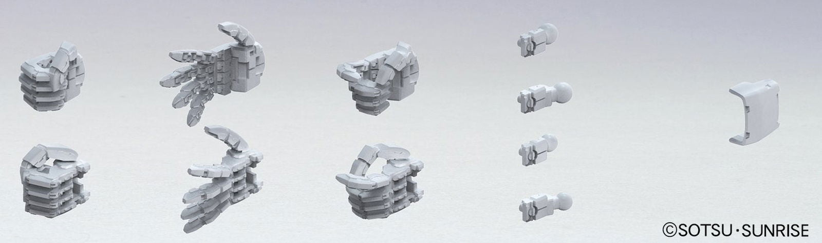 Bandai Builder's Parts HD 1/144 MS Hand 02 Zeon Type - BanzaiHobby