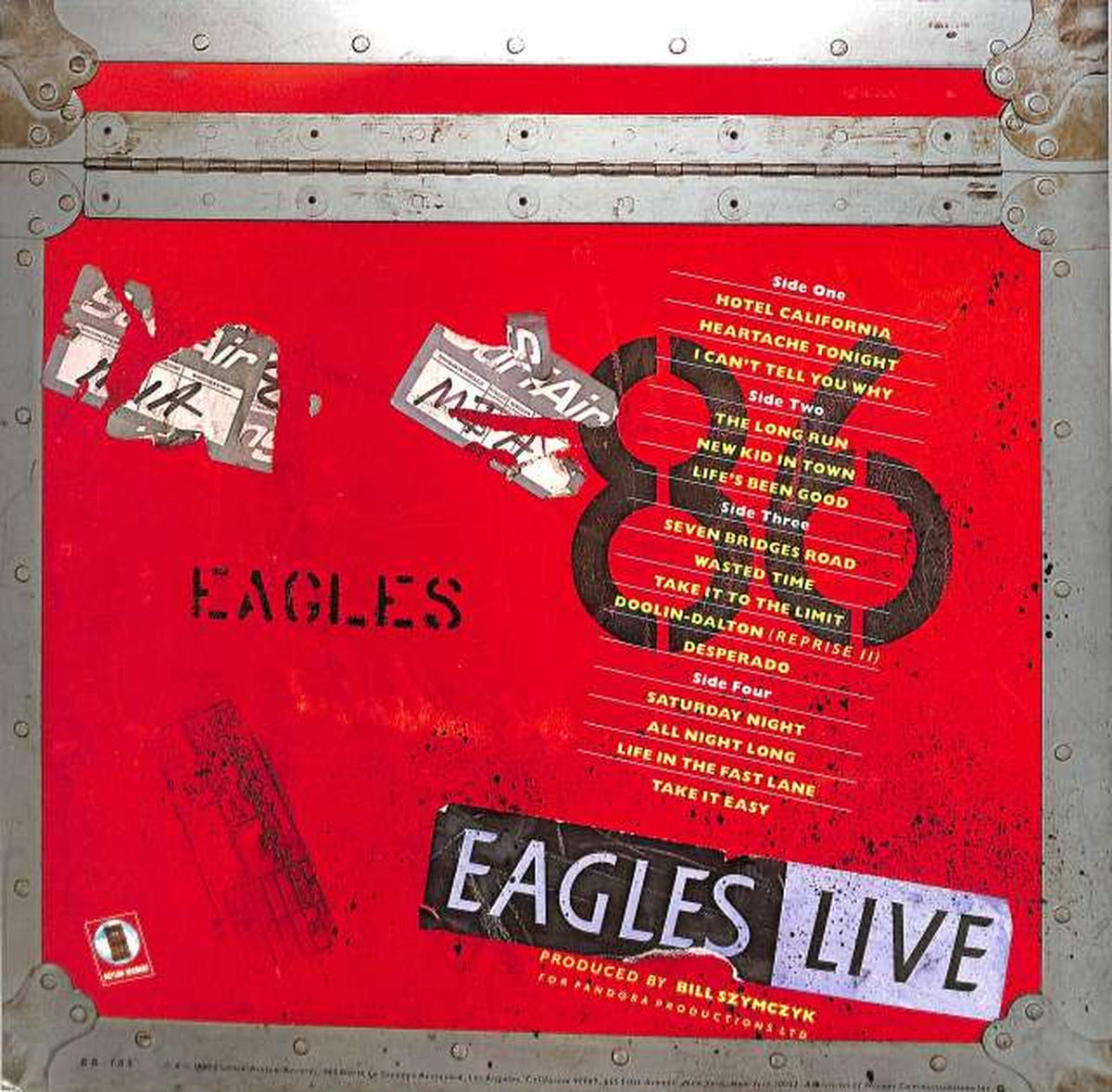 Warner Pioneer Eagles 'Live' P-5589/90Y