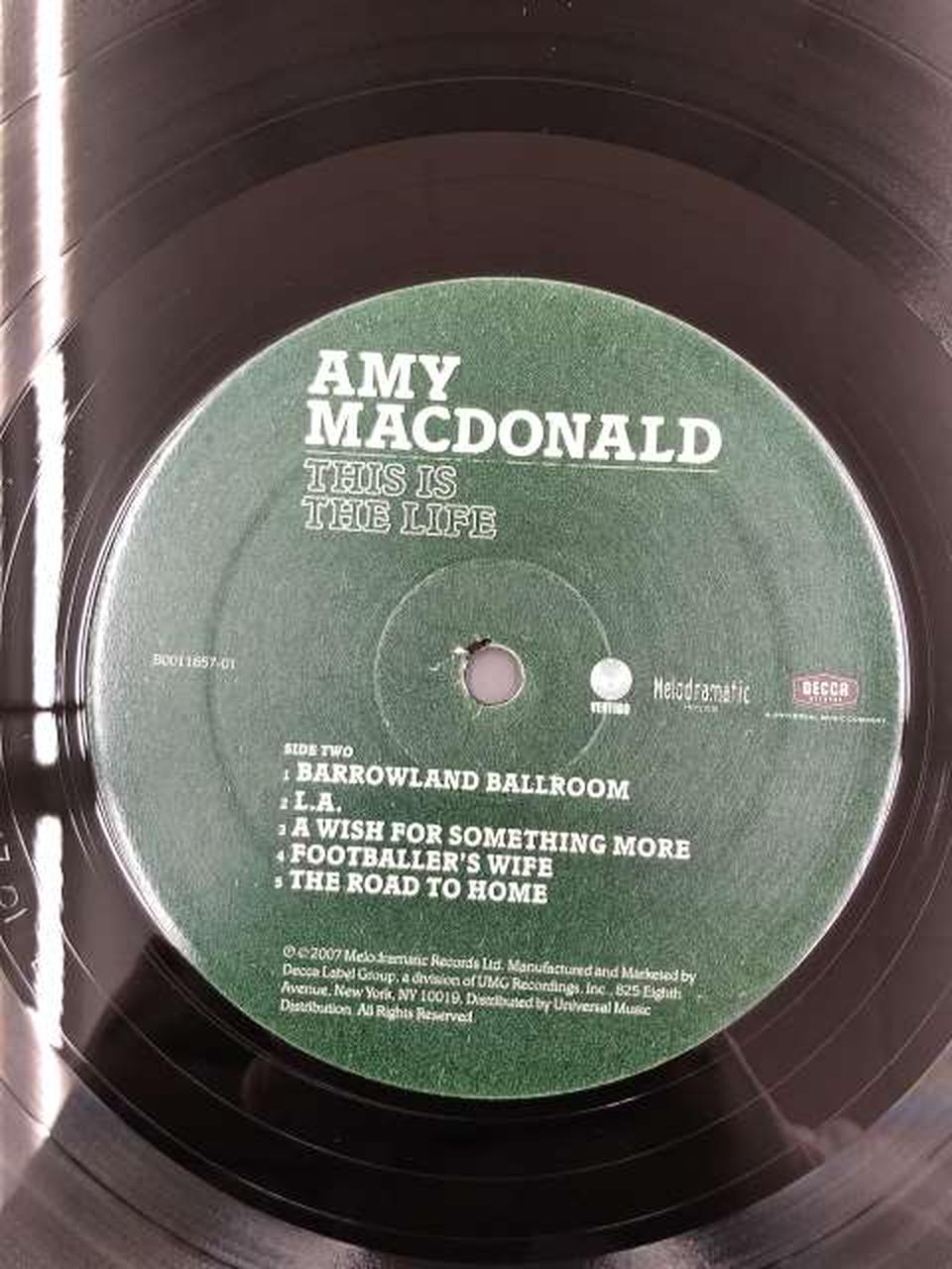 MELODRAMATIC RECORDS Western Music AMY MACDONALD/THIS IS THE LIFE