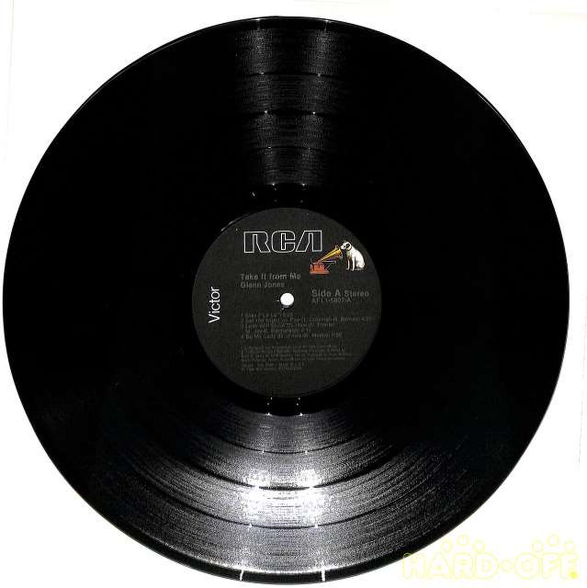 RCA Glen Jones "TAKE IT FROM ME" AFL1-5807 (lost)