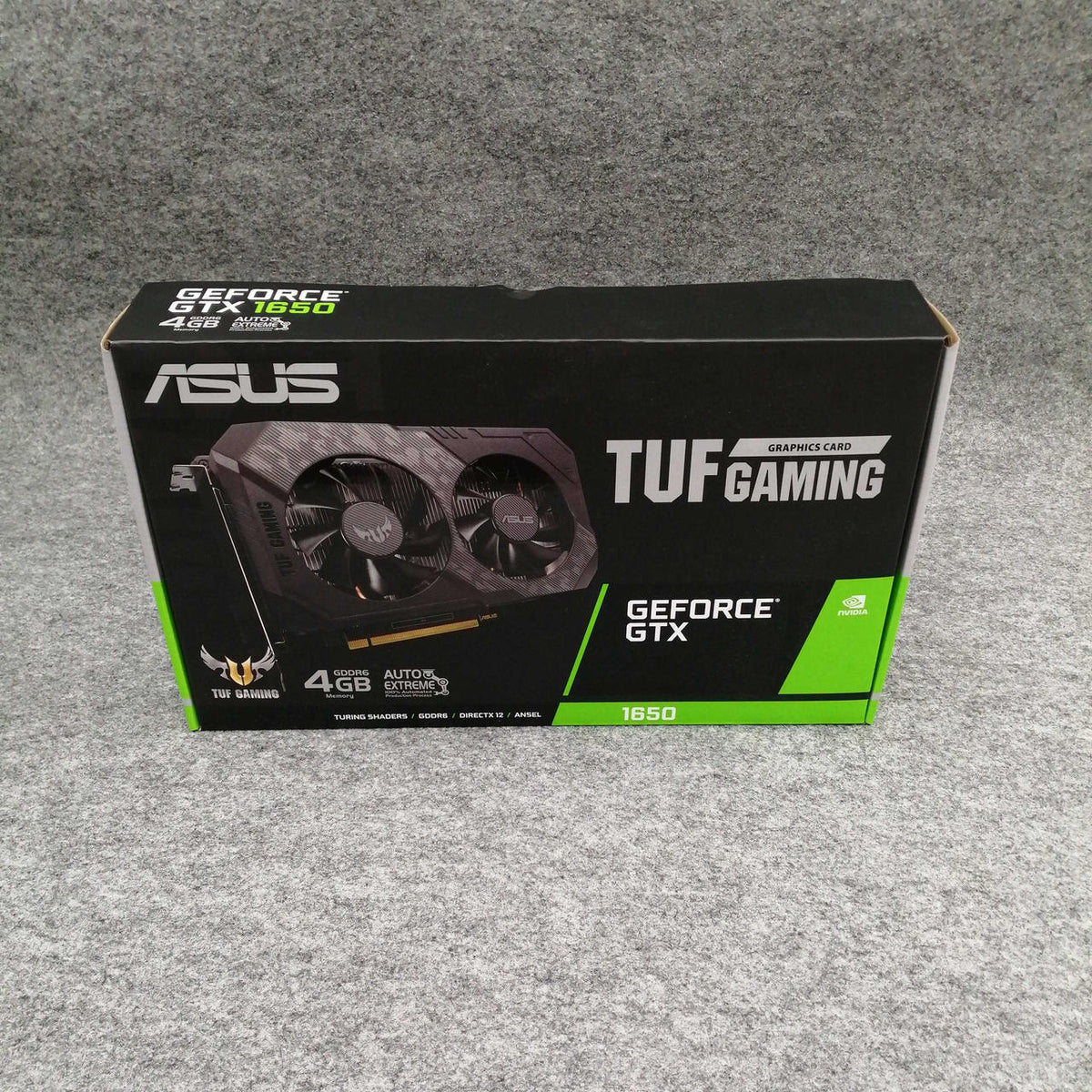 ASUS Graphics Card: TUF-GTX1650-O4GD6-GAMING
