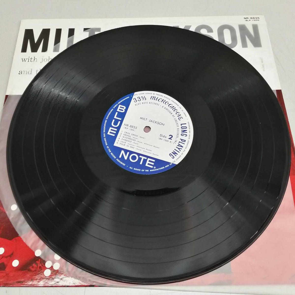 Toshiba Musical Industries, Ltd. Record MILT JACKSON