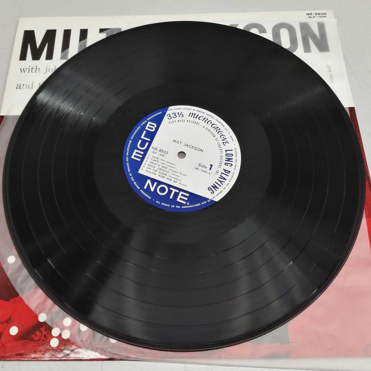 Toshiba Musical Industries, Ltd. Record MILT JACKSON