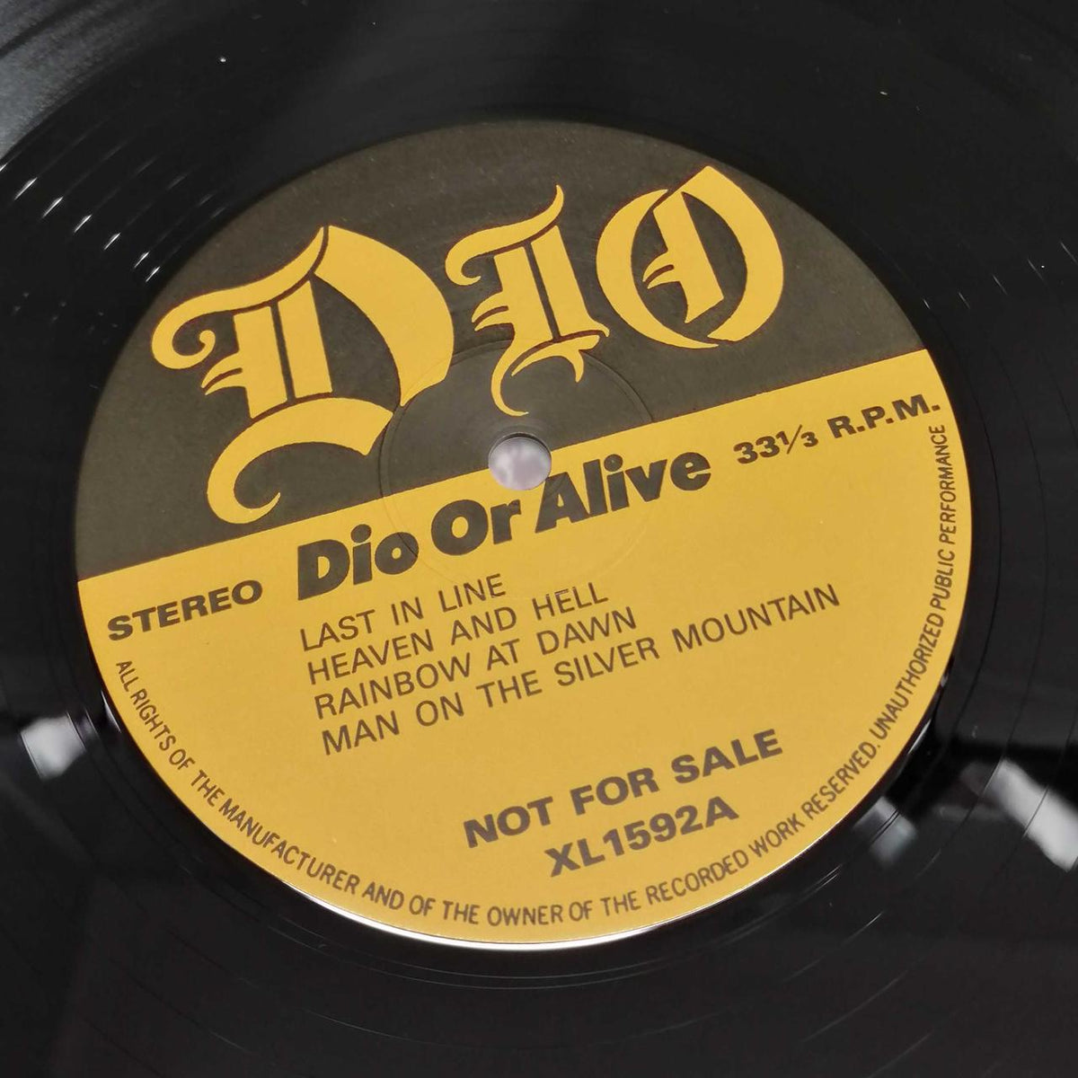 DIO AT IRVINE MEADOWS Records