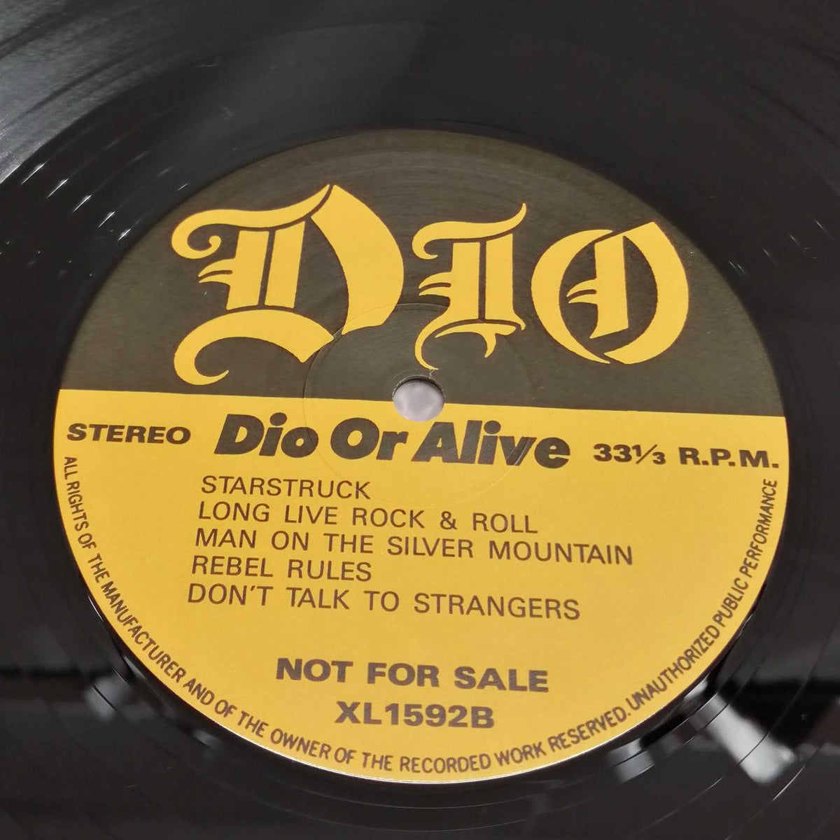 DIO AT IRVINE MEADOWS Records