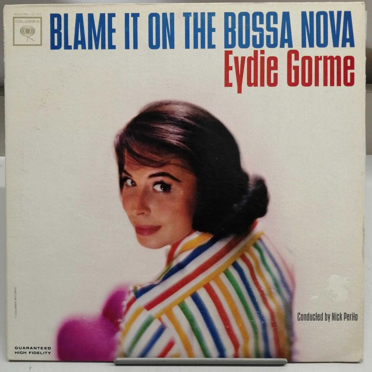 COLUMBIA Records EYDIE GORME BLAME IT ON THE BOSSA NOVA
