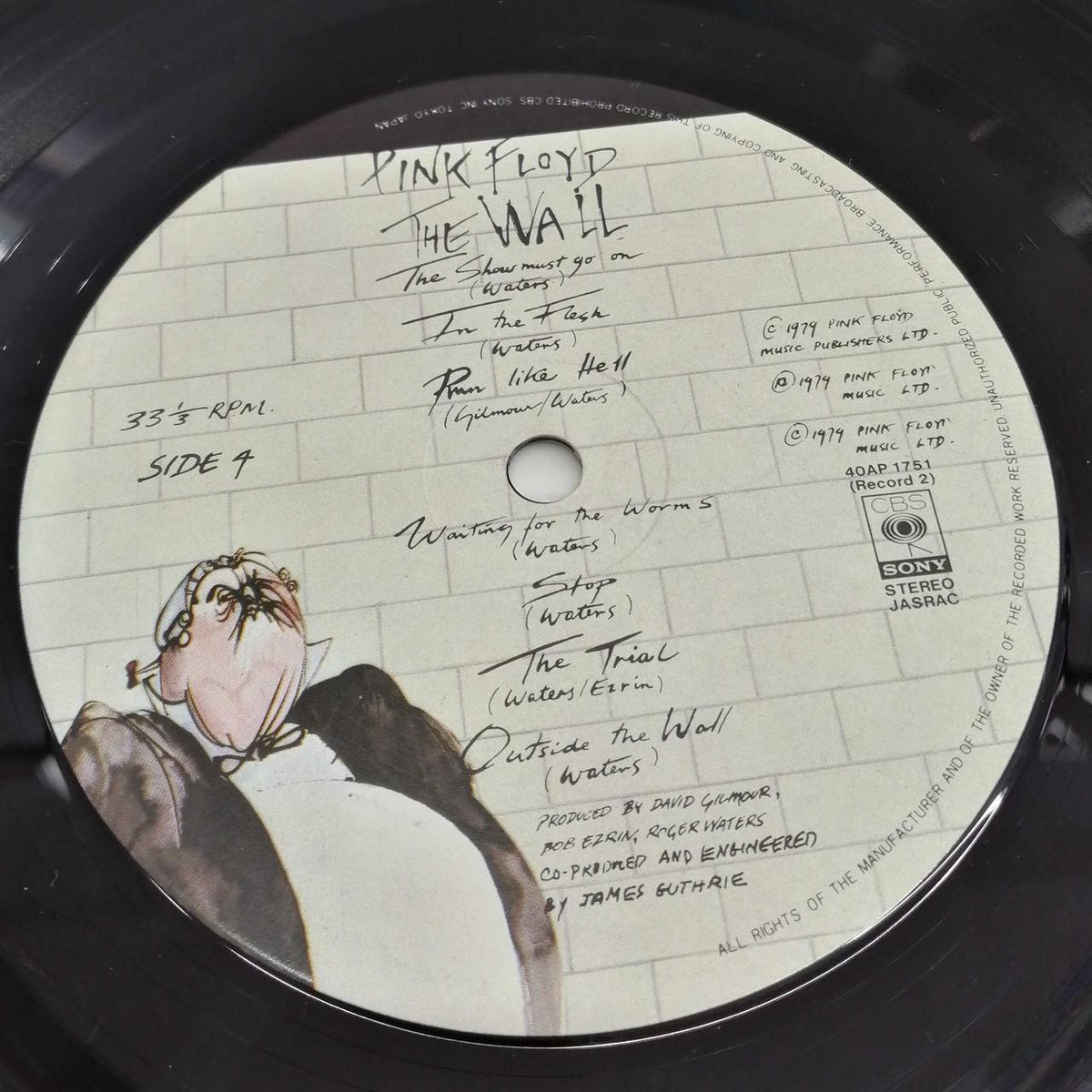 PINK FLOYD LP THE WALL