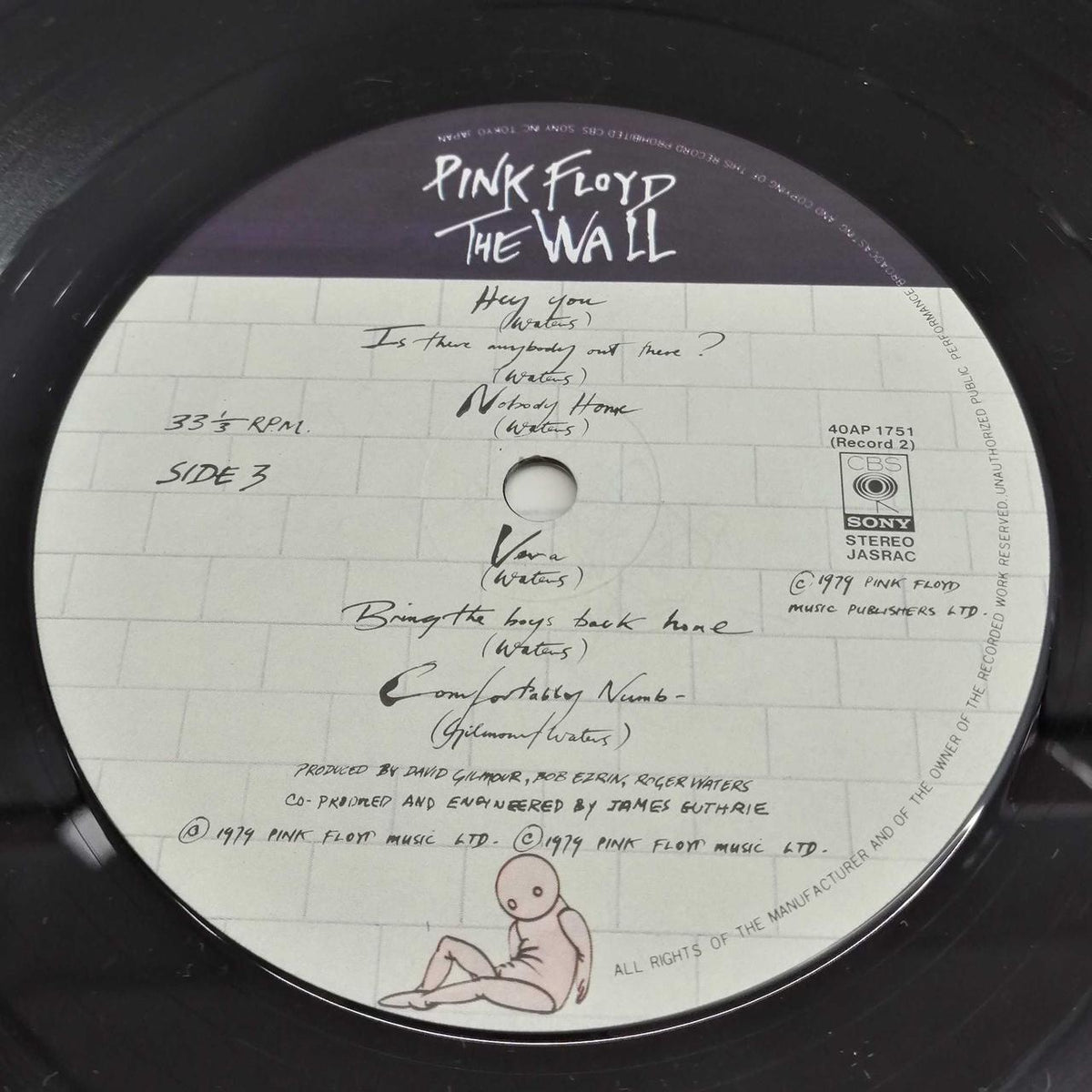 PINK FLOYD LP THE WALL