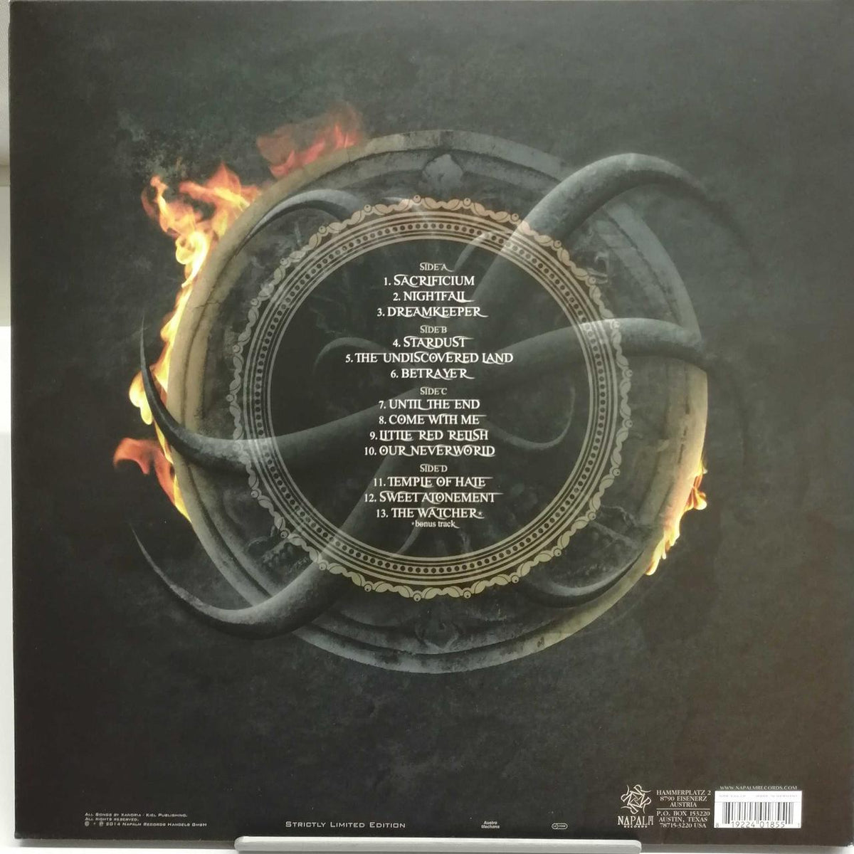 NAPALMRECORDS LP XANDRIA