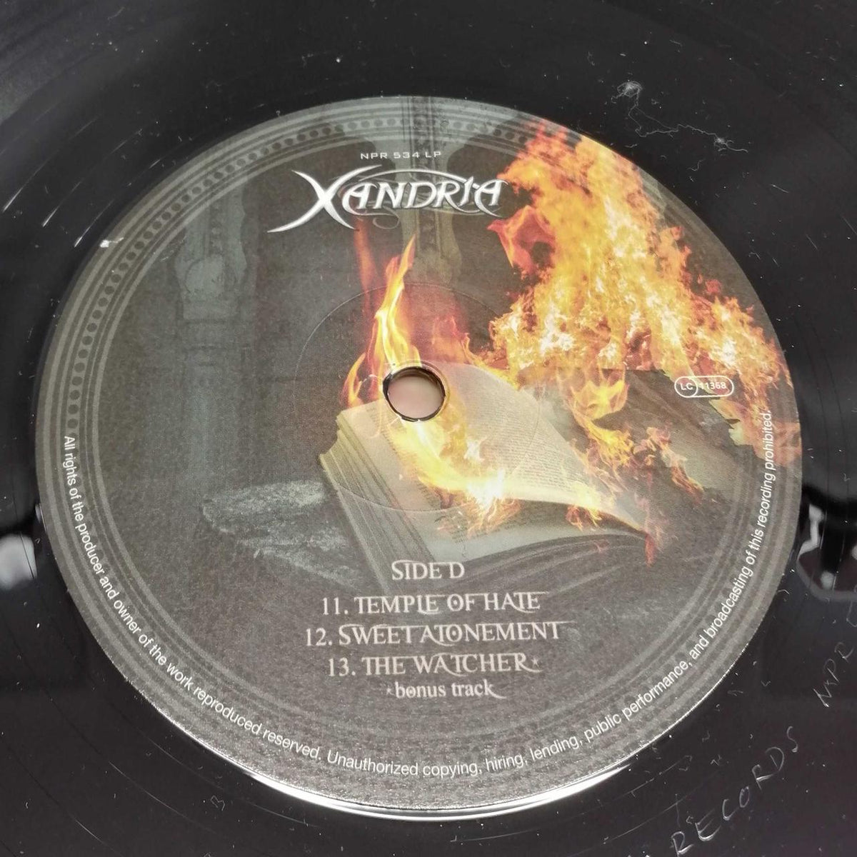 NAPALMRECORDS LP XANDRIA