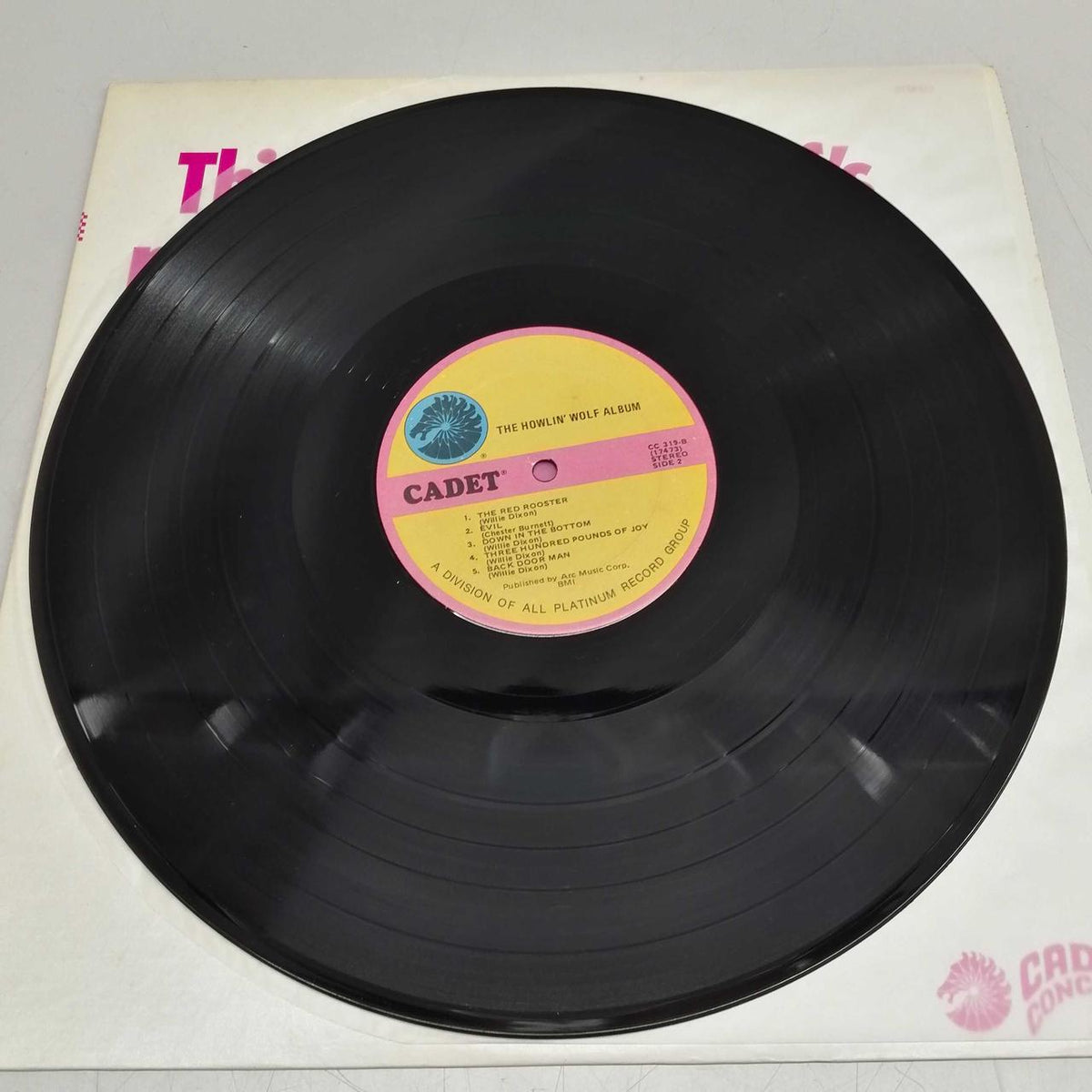 CADET CONCEPT THE HOWLIN WOLF ALBUM LPS-319