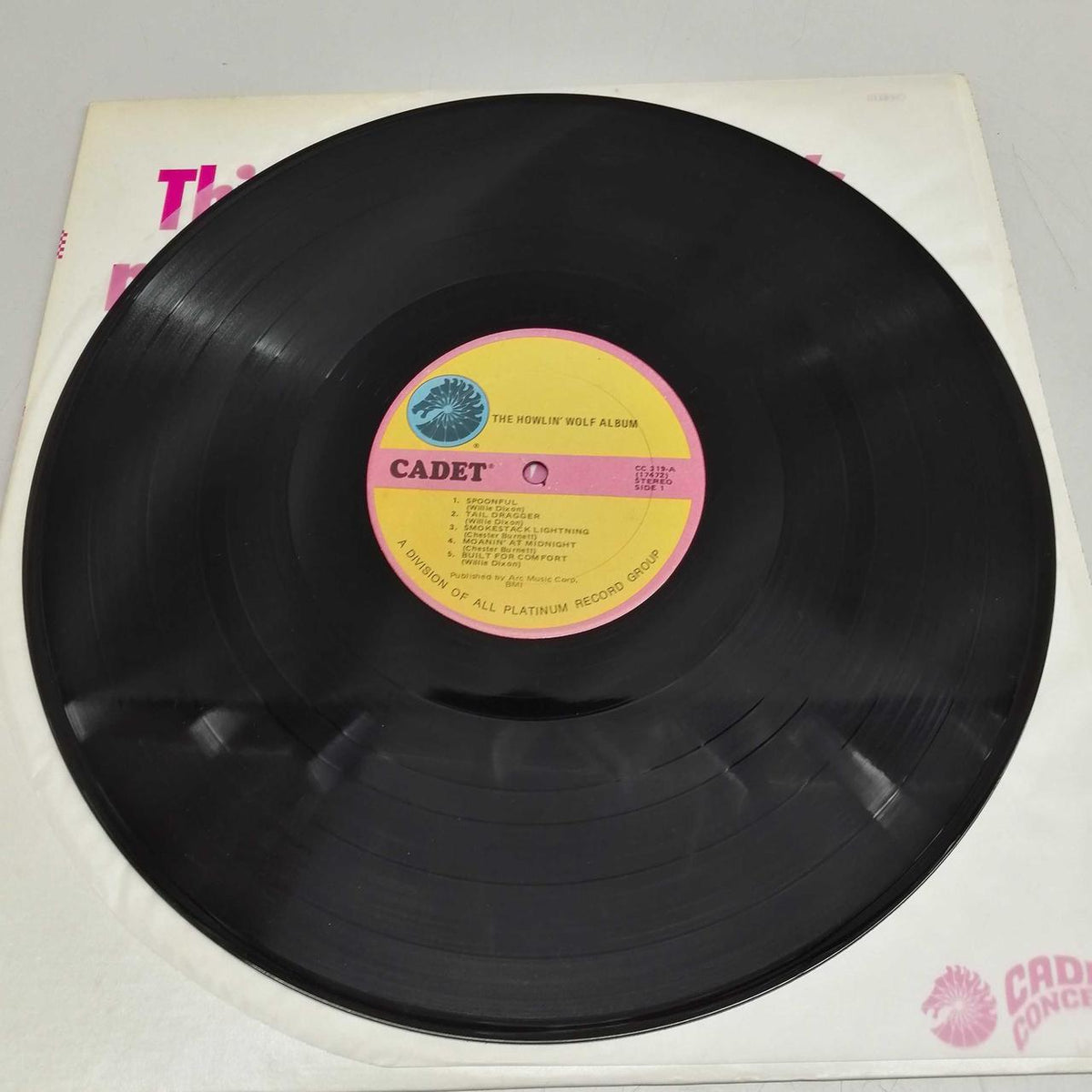 CADET CONCEPT THE HOWLIN WOLF ALBUM LPS-319