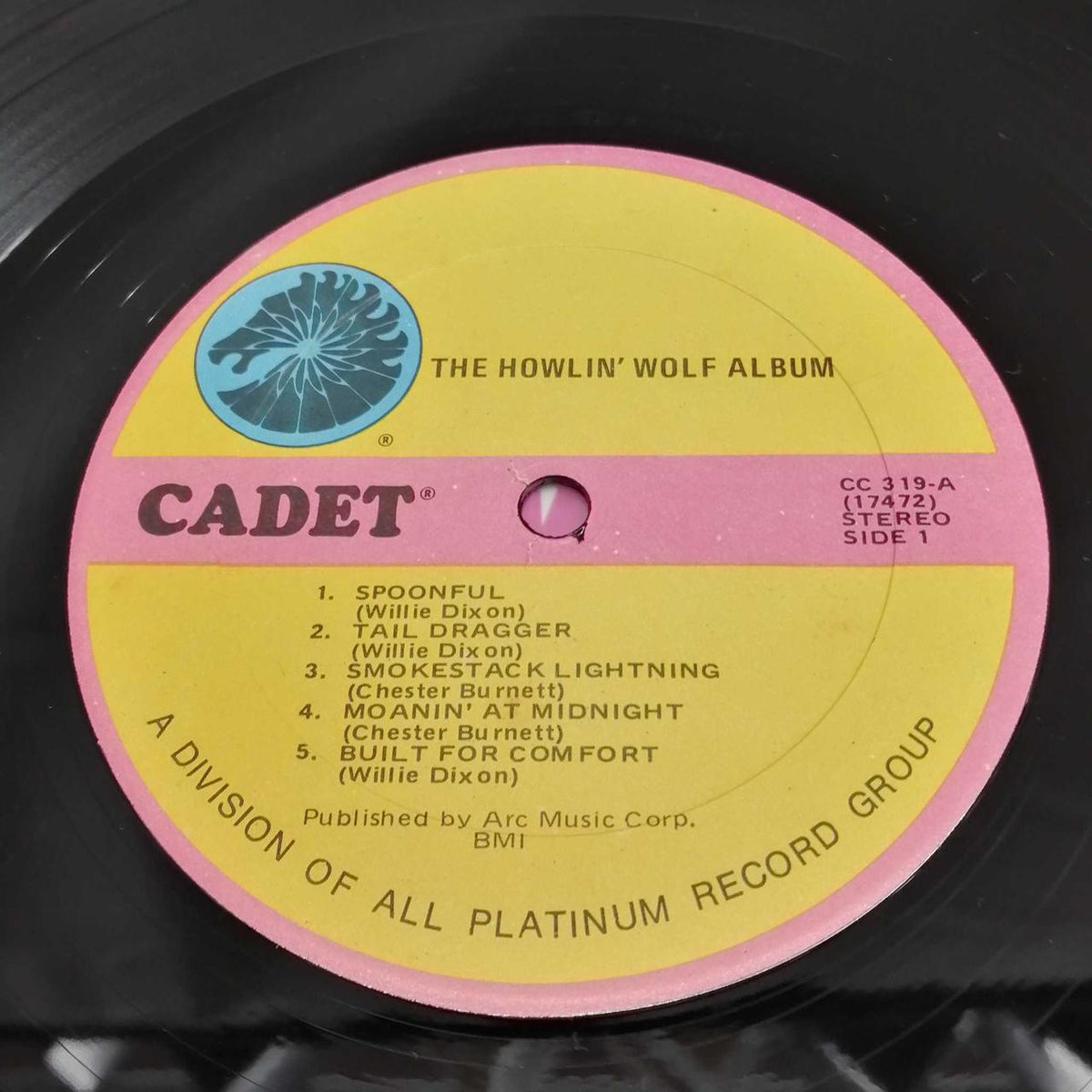 CADET CONCEPT THE HOWLIN WOLF ALBUM LPS-319