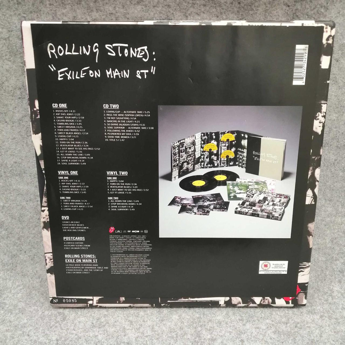 Polydor Records Exile On Main Street EXILE ON MAIN STREET