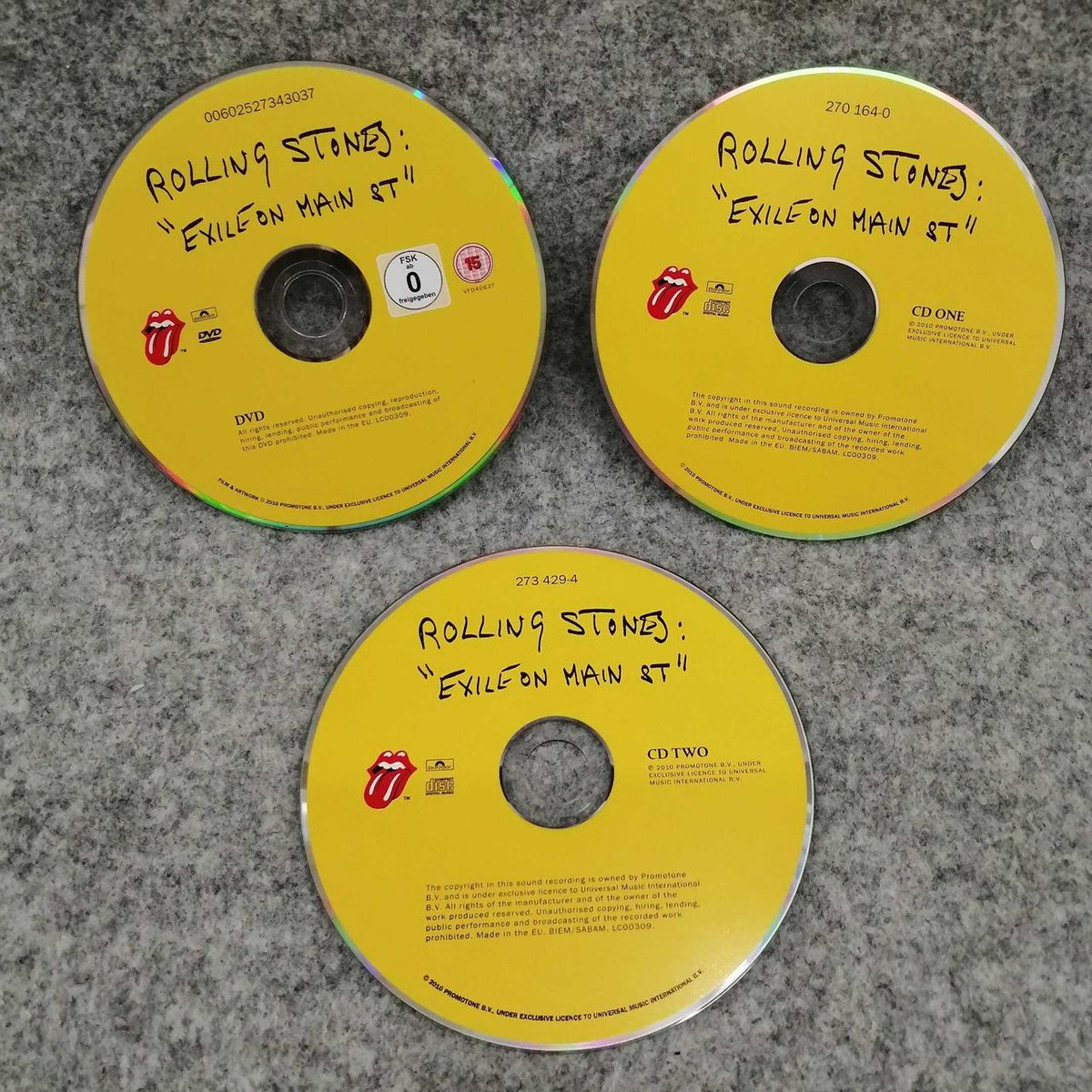 Polydor Records Exile On Main Street EXILE ON MAIN STREET