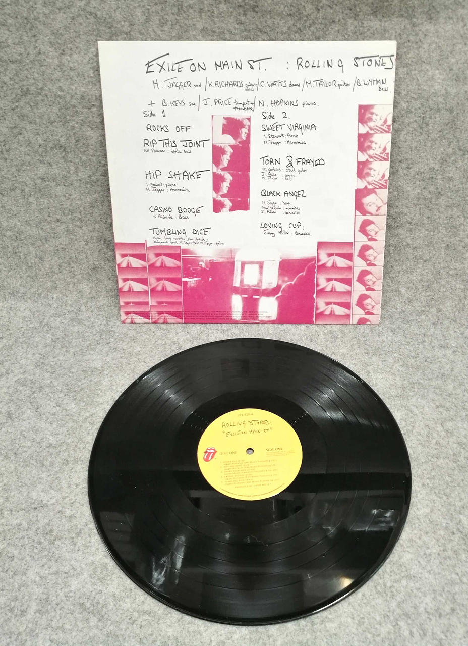 Polydor Records Exile On Main Street EXILE ON MAIN STREET