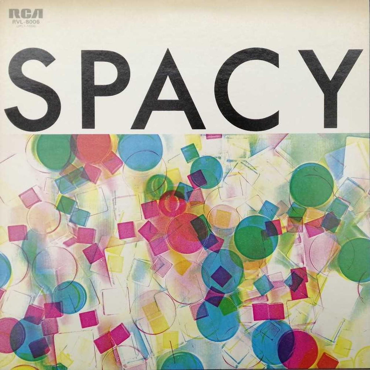 RVC Corporation SPACY/Tatsuro Yamashita SPACY/Tatsuro Yamashita/RVL-8006