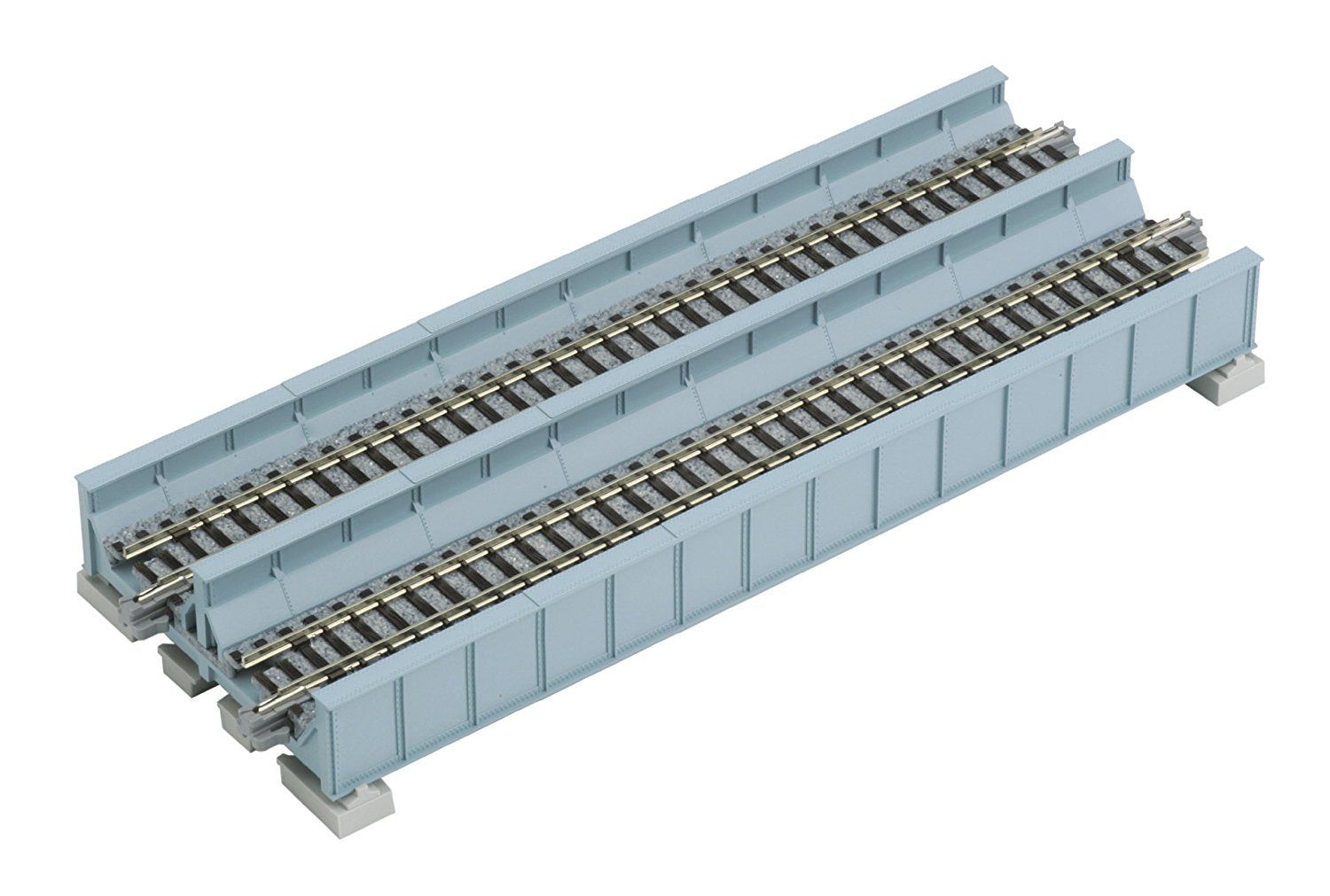 KATO 20-455 Unitrack Double Track Plate Girder Bridge 186mm 7 5/16`` - BanzaiHobby