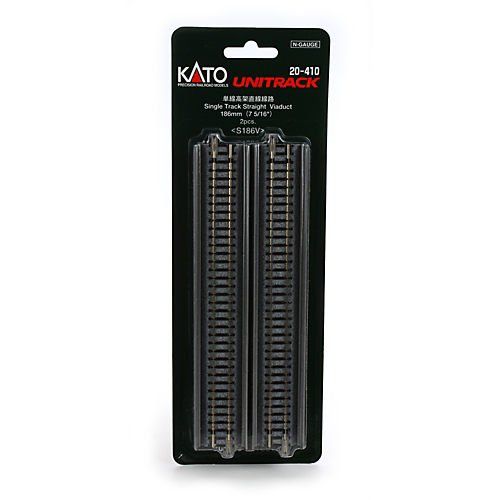 KATO 20-410 186mm 7-5/16" Straight Viaduct (2) - BanzaiHobby