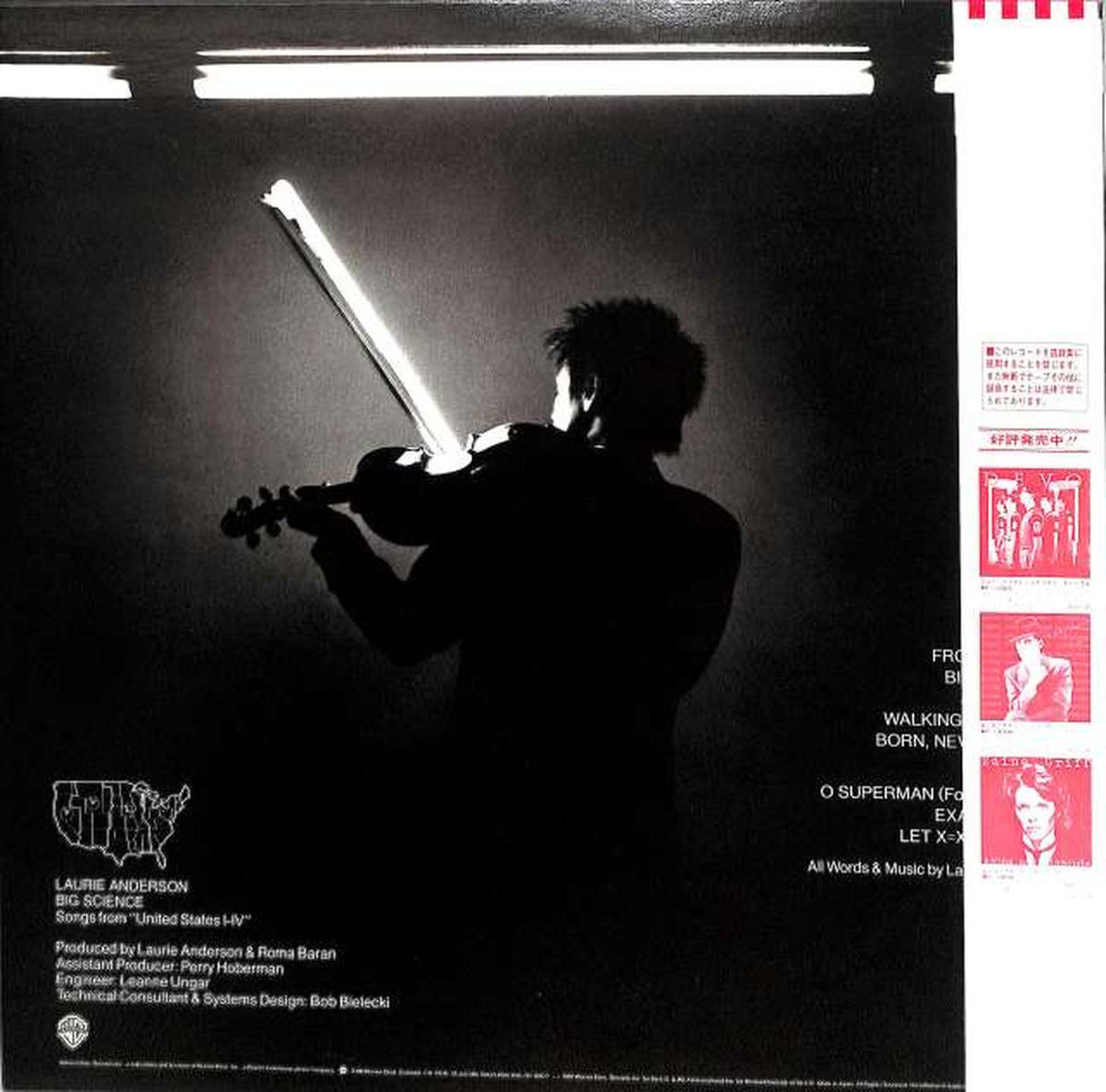 Warner Pioneer Laurie Anderson "Big Science" P-11192