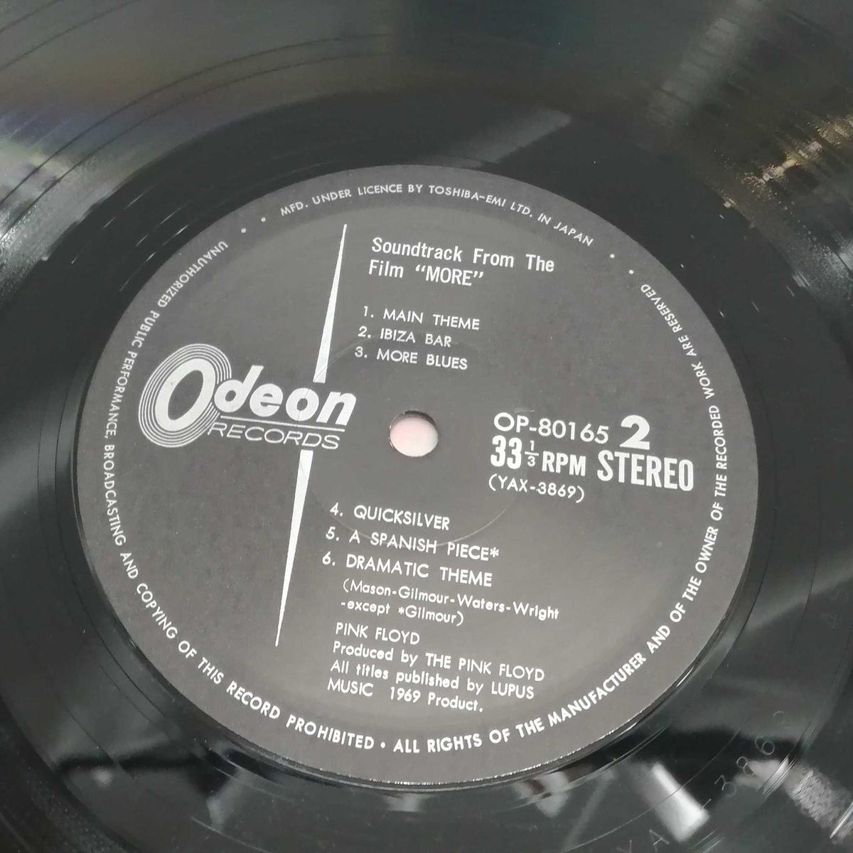 Pink Floyd MORE OP-80165