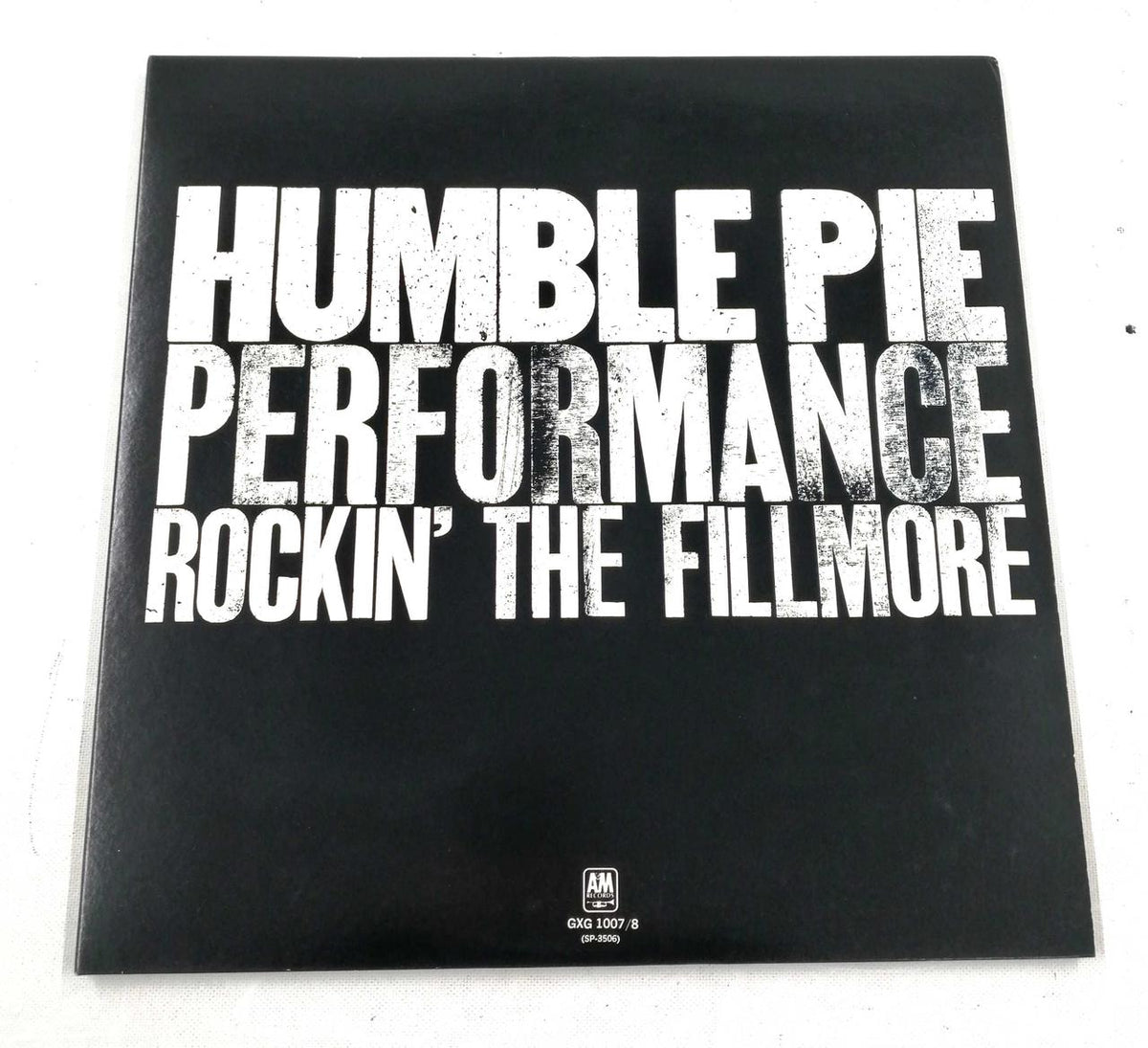 A&M RECORDS LP Record PERFORMANCE/HUMBLE PIE