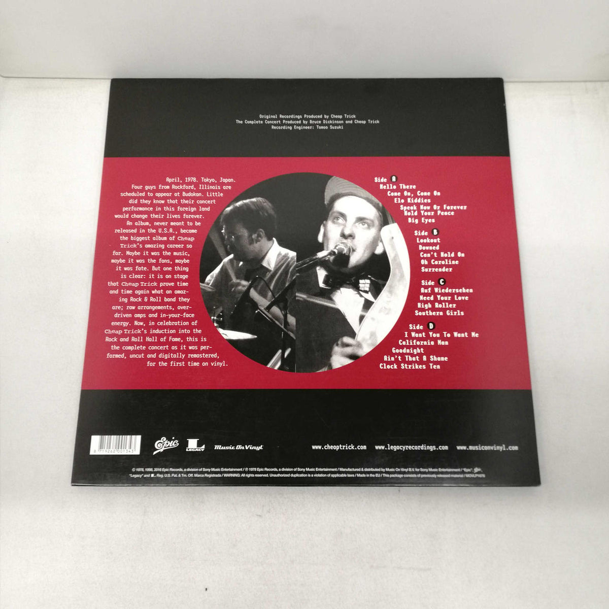 EPIC CHEAP TRICK/AT BUDOKAN:THE COM MOVLP1676