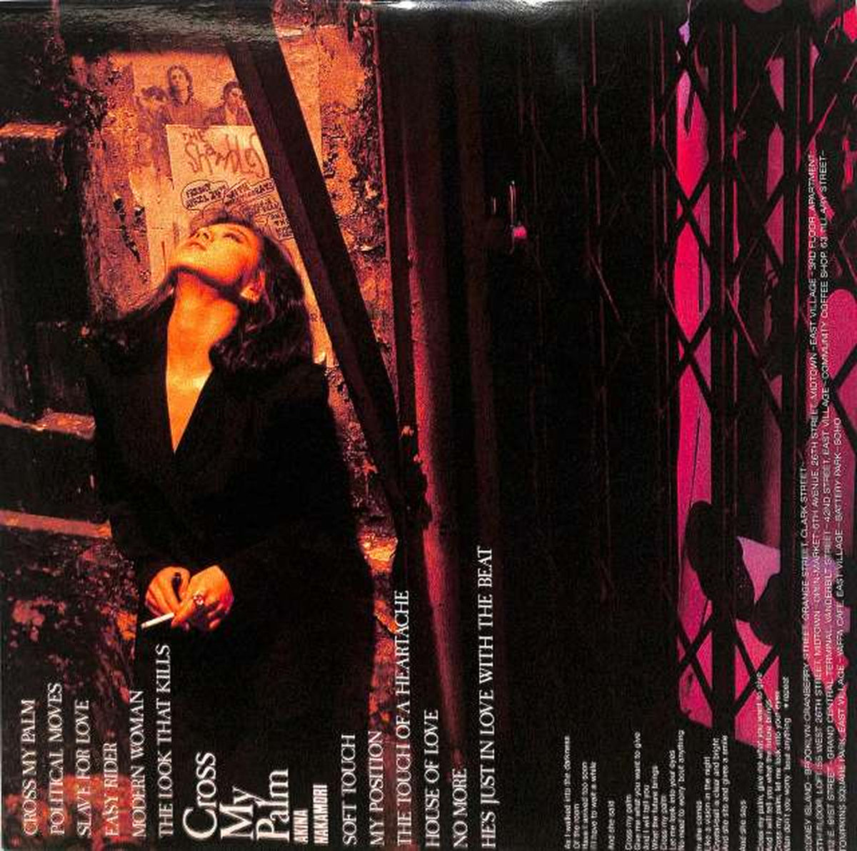 Warner Pioneer Akina Nakamori 'Cross My Palm' L-12651