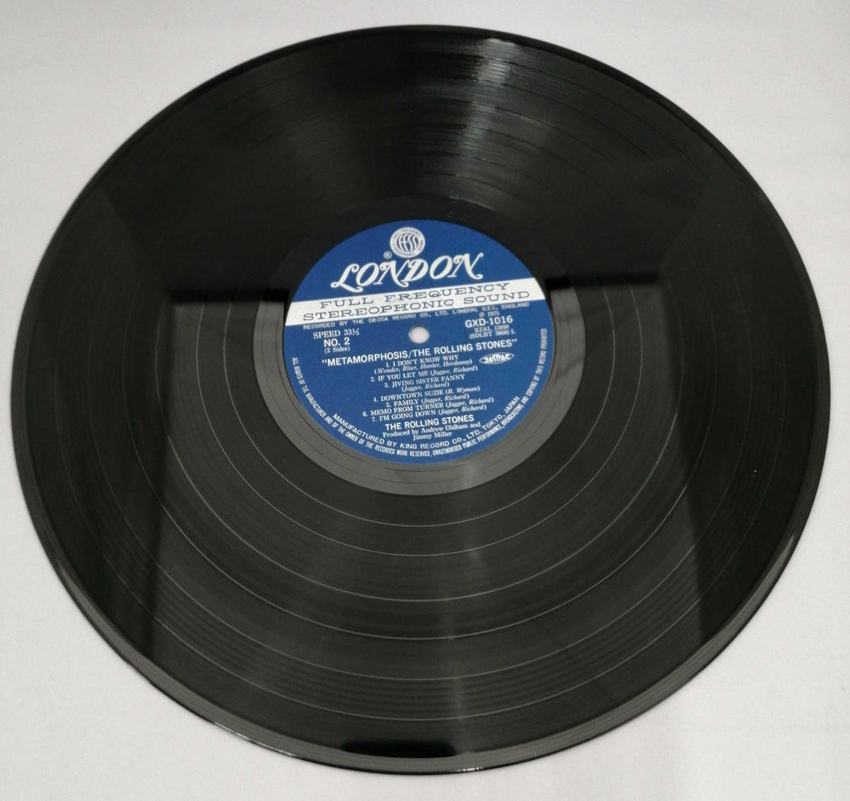 KING RECORD METAMORPHOSIS　 ROLLING STONES GXD 1016